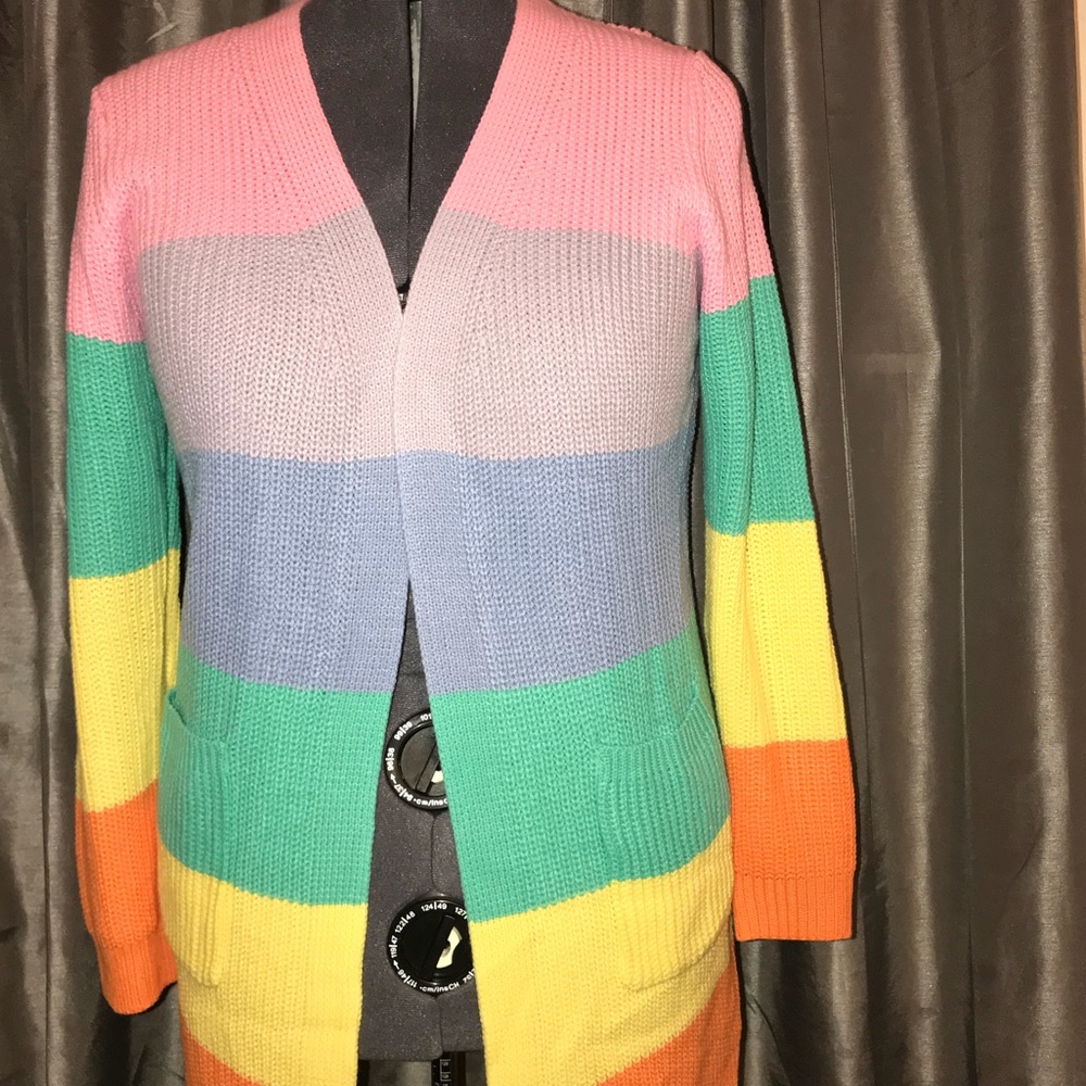 Rainbow Cardi